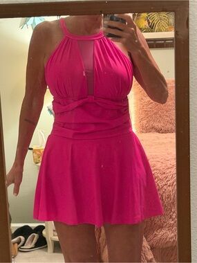 Bright Pink Swimdress